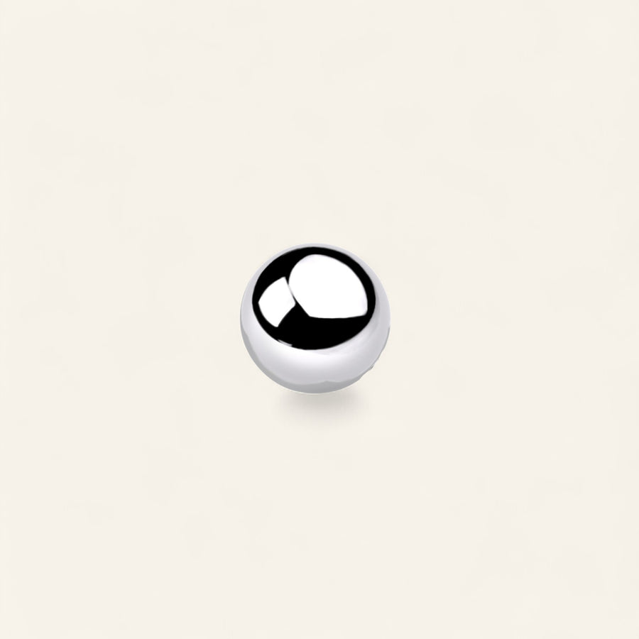 The Titanium 3mm Ball Stud Top - Threaded