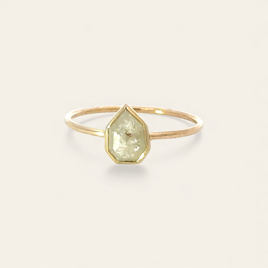 The Faceted Rose S&P Diamond Ring