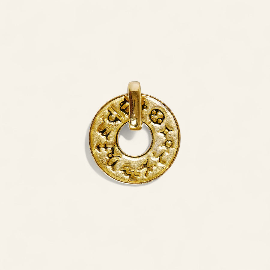The Zodiac Wheel Necklace