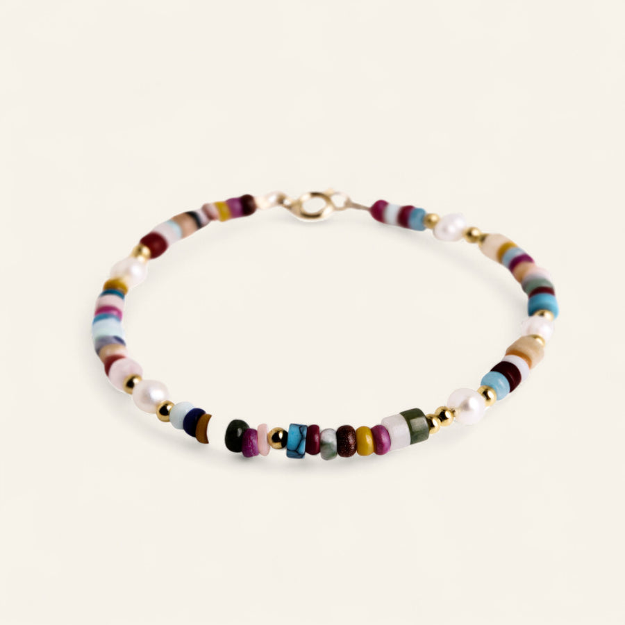 The Summer Beaded Bracelet