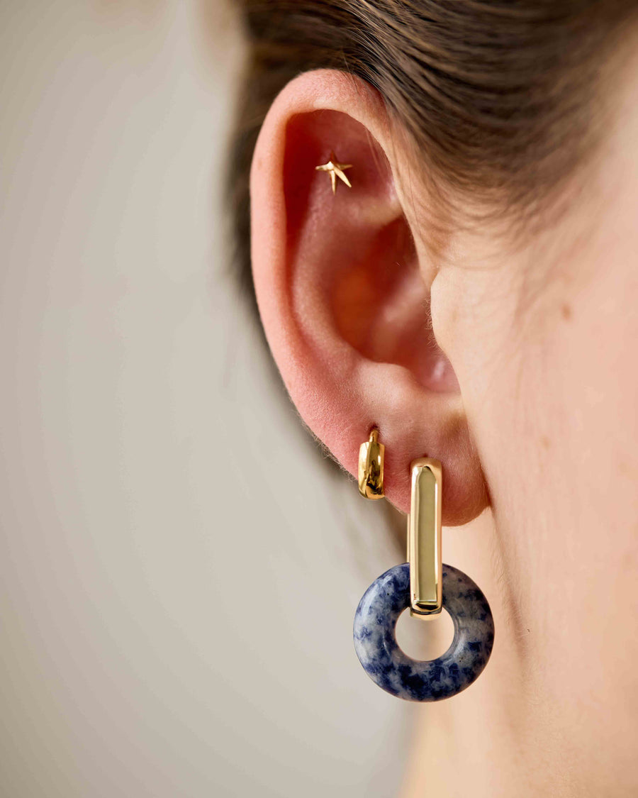 The Gemstone Halo Hoops