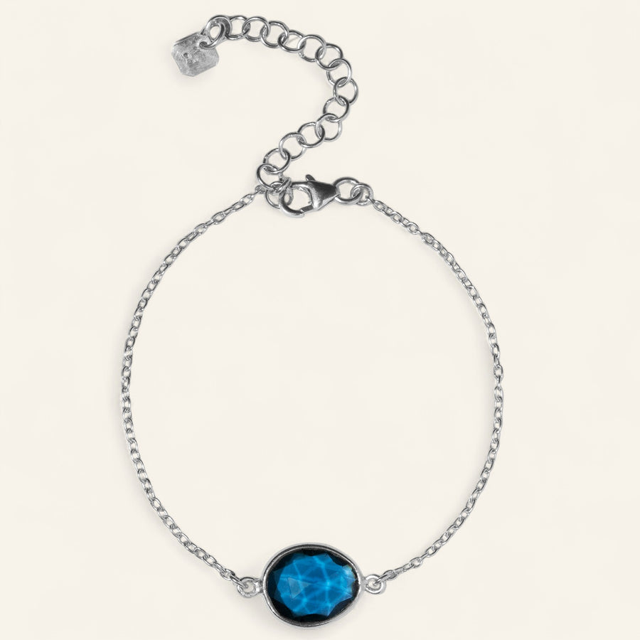 The Faceted Stone Bracelet