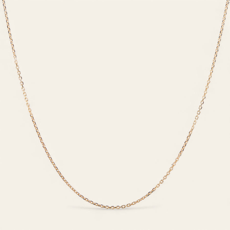 The Anchor Chain - 9kt Yellow Gold - 30 Gauge