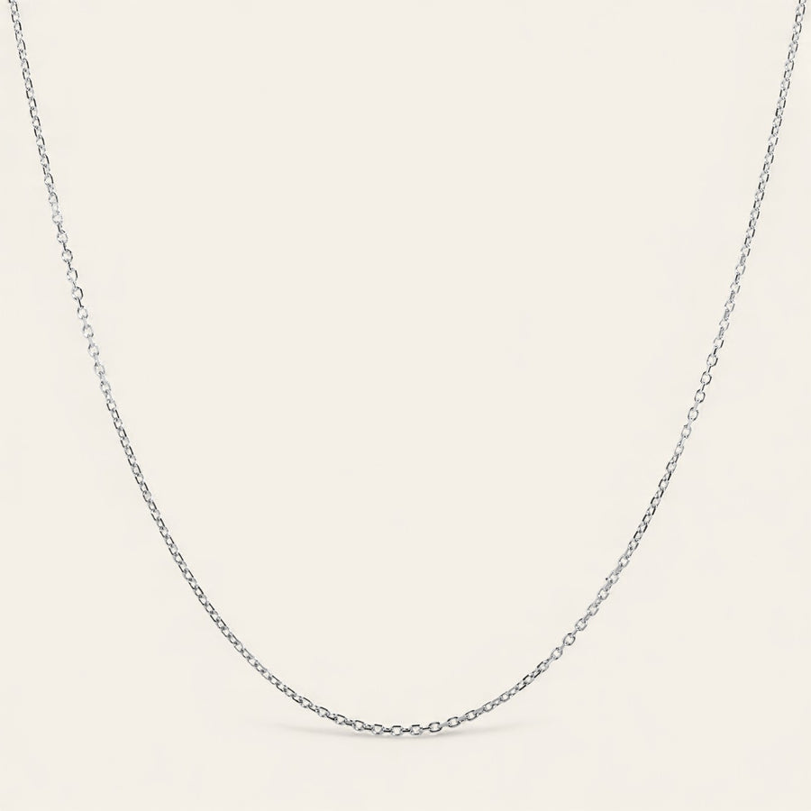 The Anchor Chain - 9kt White Gold - 30 Gauge