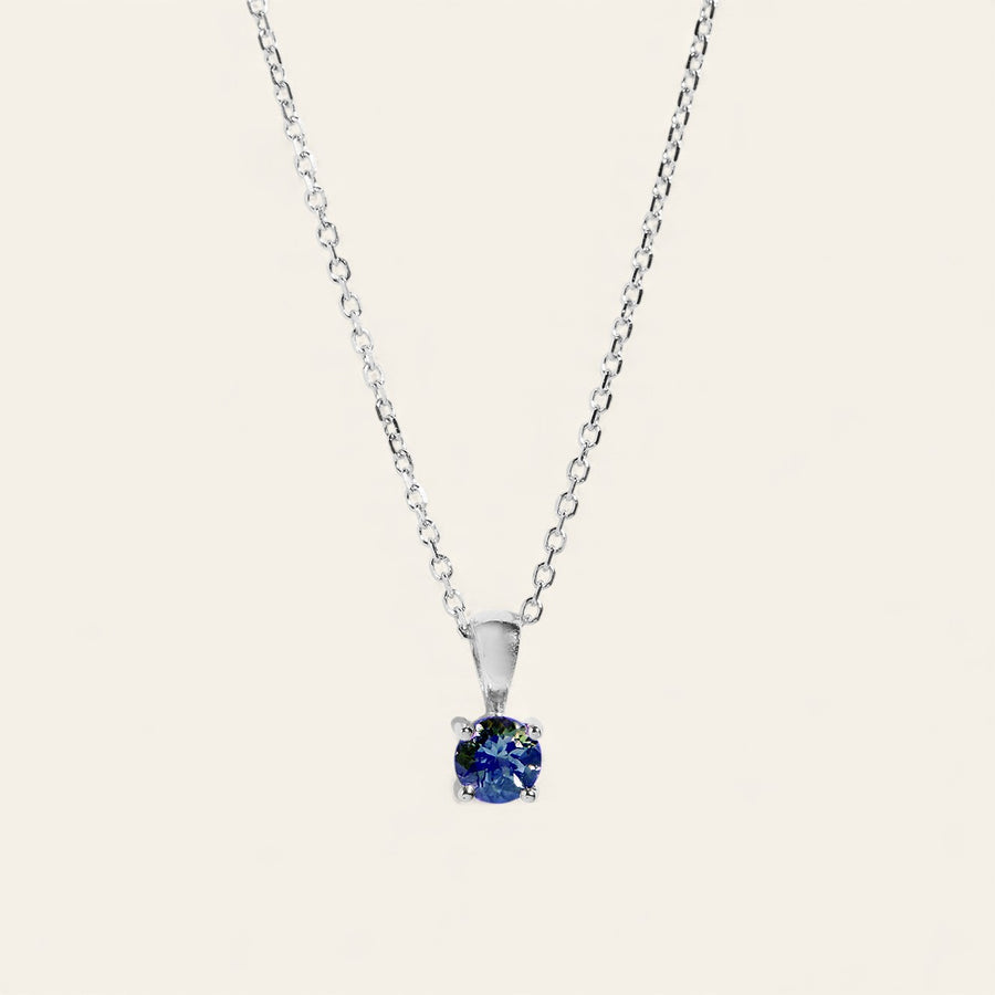 The Birthstone Necklace Peridot 9kt Yellow Gold