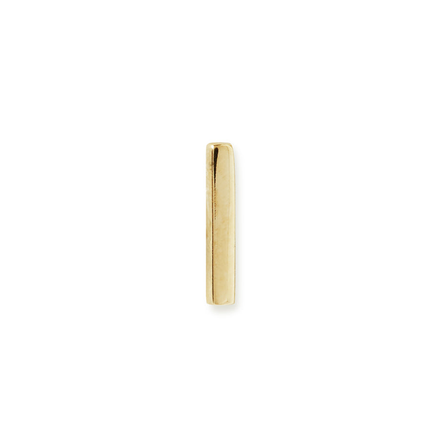 14kt Gold Bar Top for a Internally Threaded Labret 1.2
