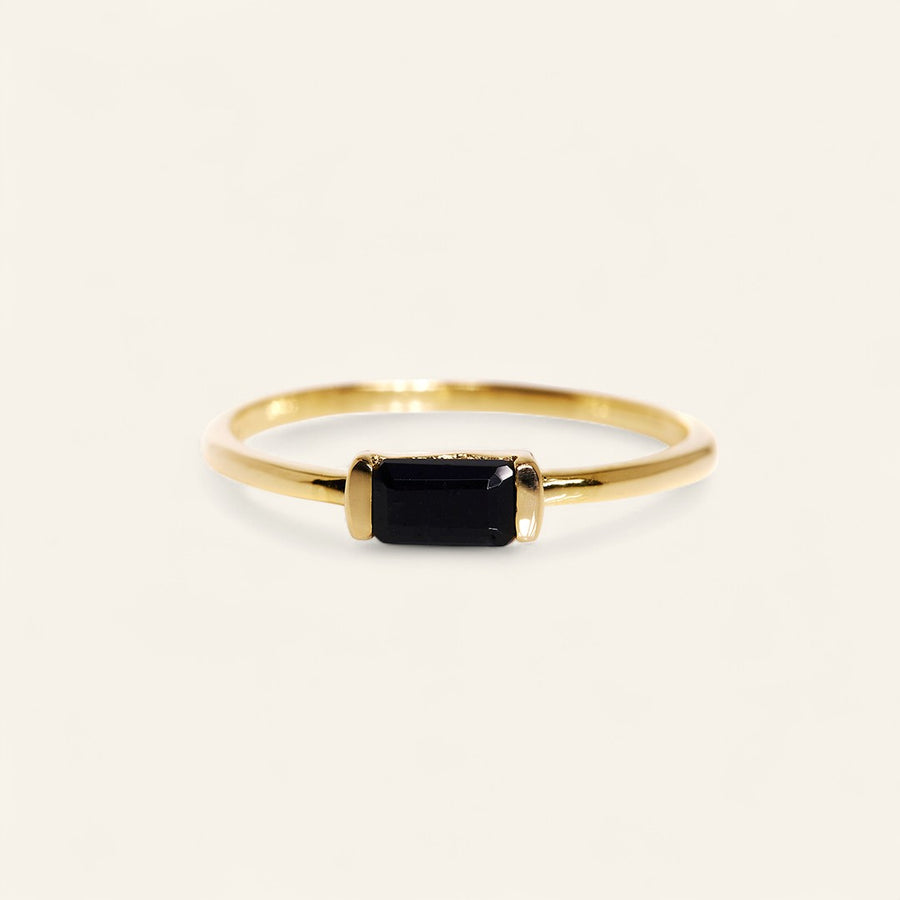 The Single Baguette Stacker Ring
