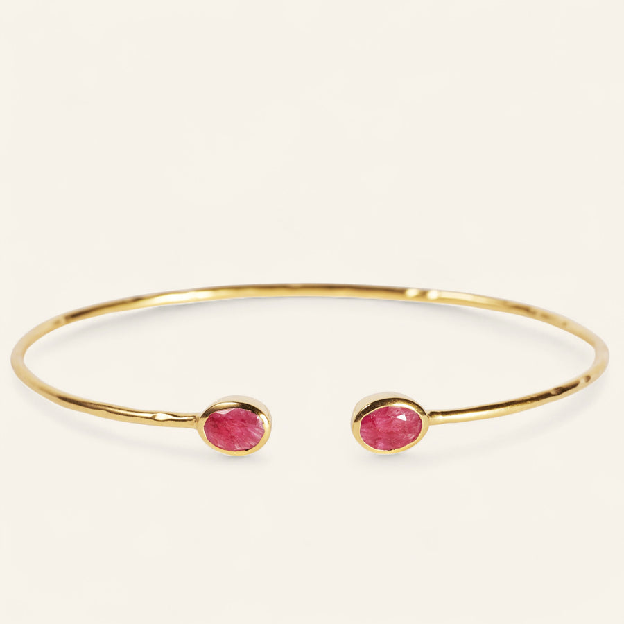 The Double Stone Bangle