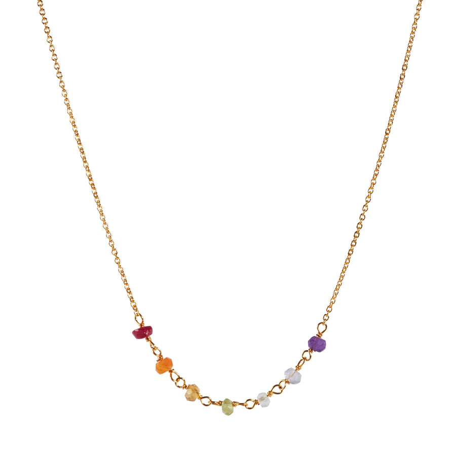 The Gold Plated Chakra Necklace