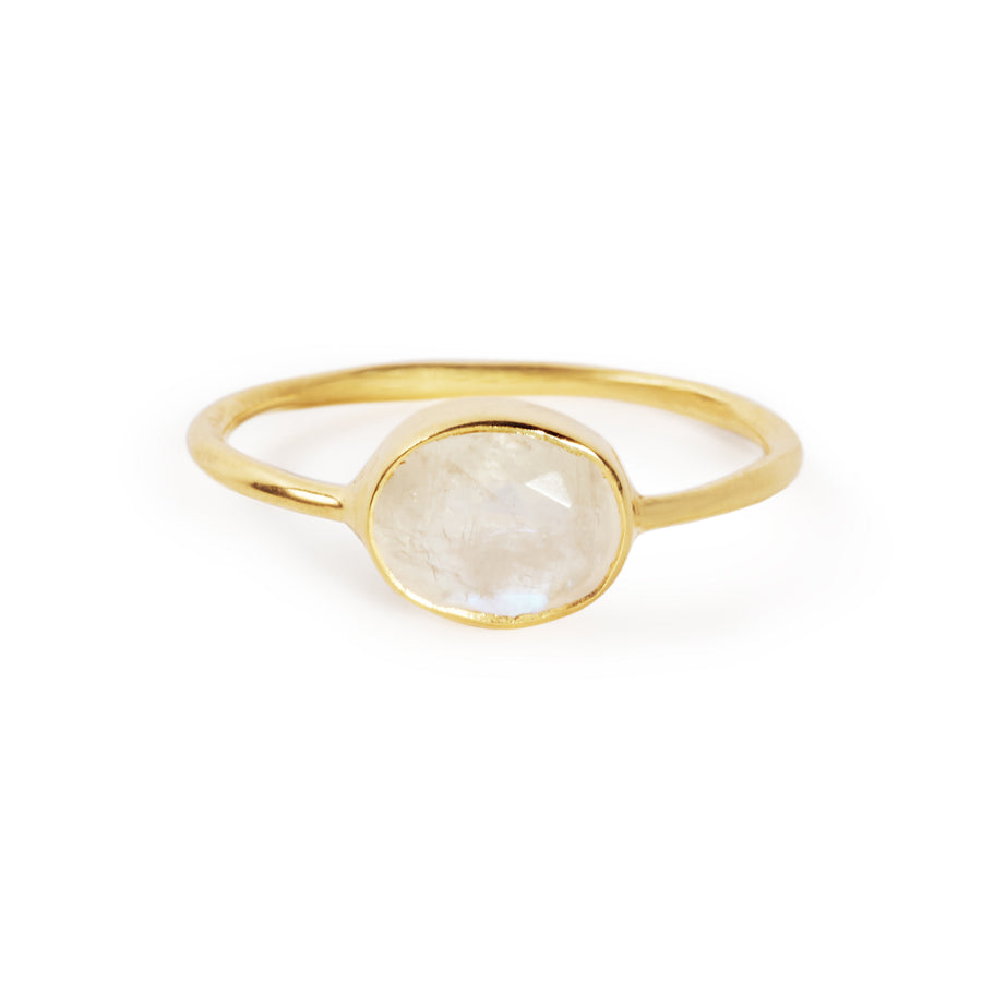 The Oval Stone Ring