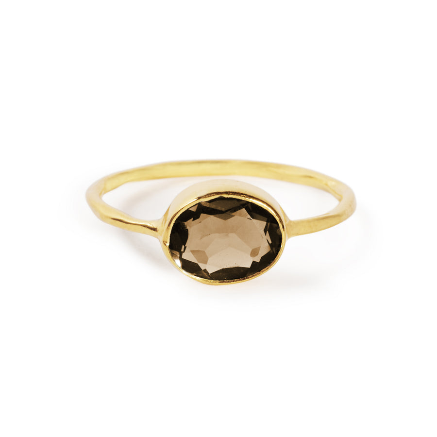 The Oval Stone Ring