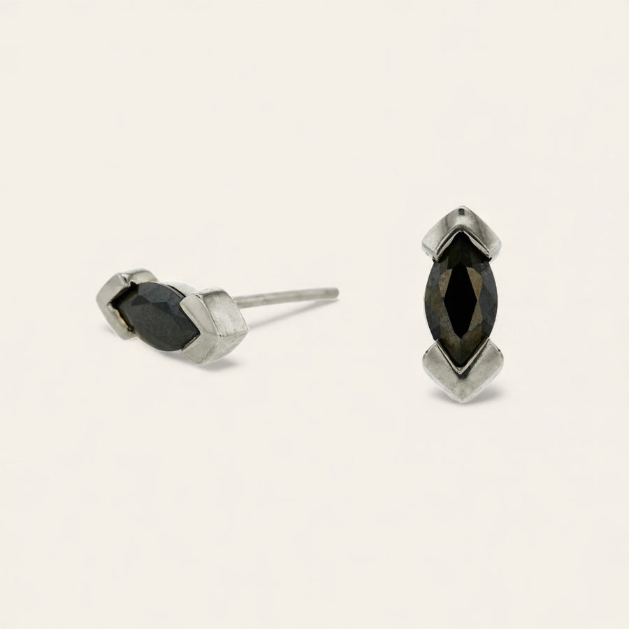 The V-Prong Marquise Stud