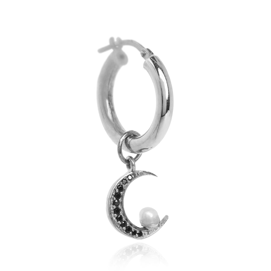 The Pearled Moon Hoops