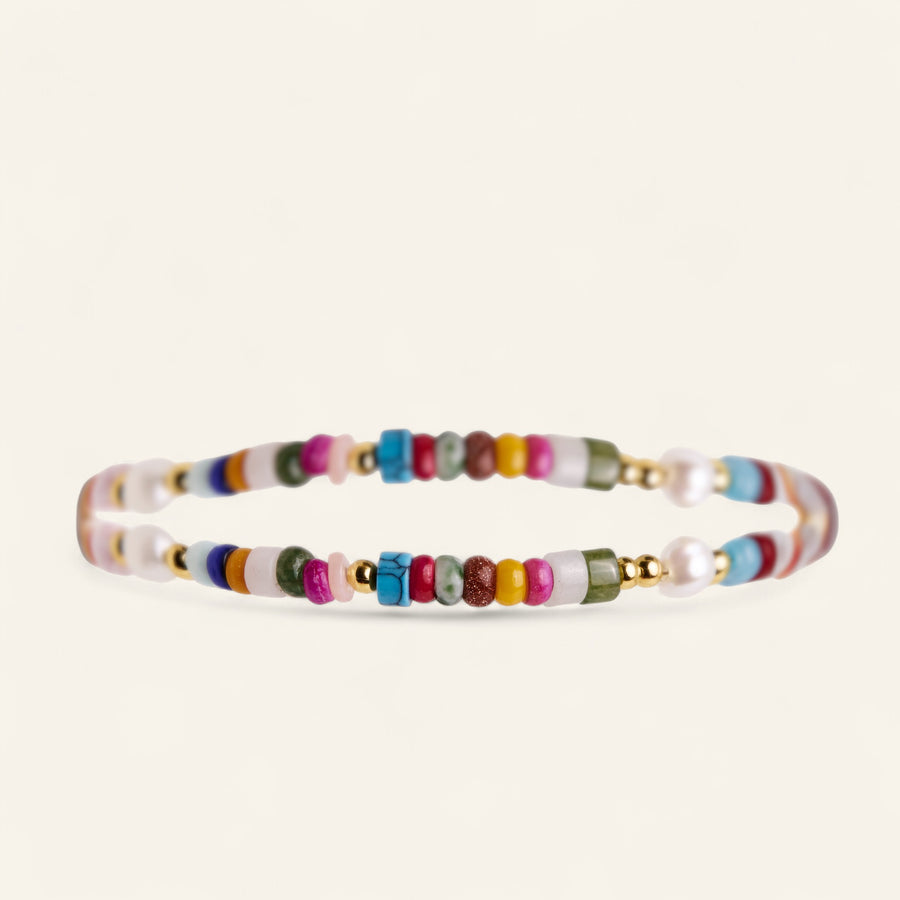 The Summer Beaded Bracelet