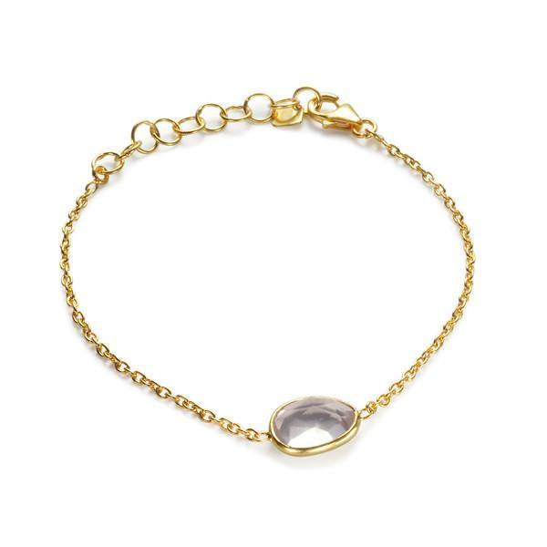 The Faceted Stone Bracelet