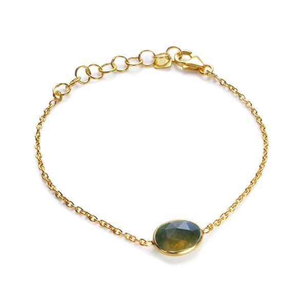 The Faceted Stone Bracelet