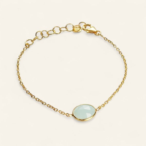 The Faceted Stone Bracelet