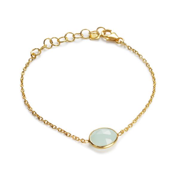 The Faceted Stone Bracelet