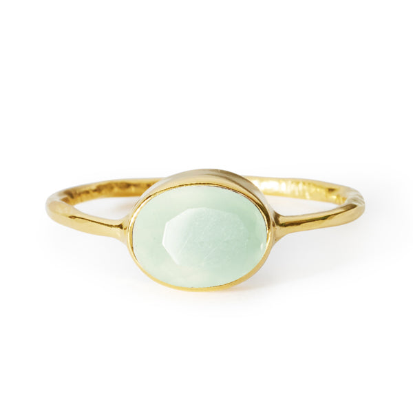 The Oval Stone Ring