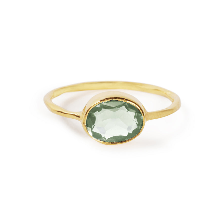 The Oval Stone Ring