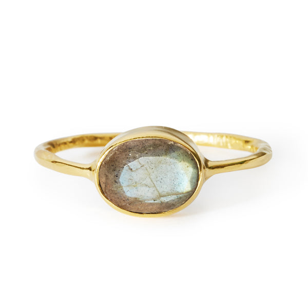 The Oval Stone Ring