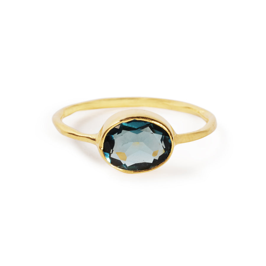 The Oval Stone Ring