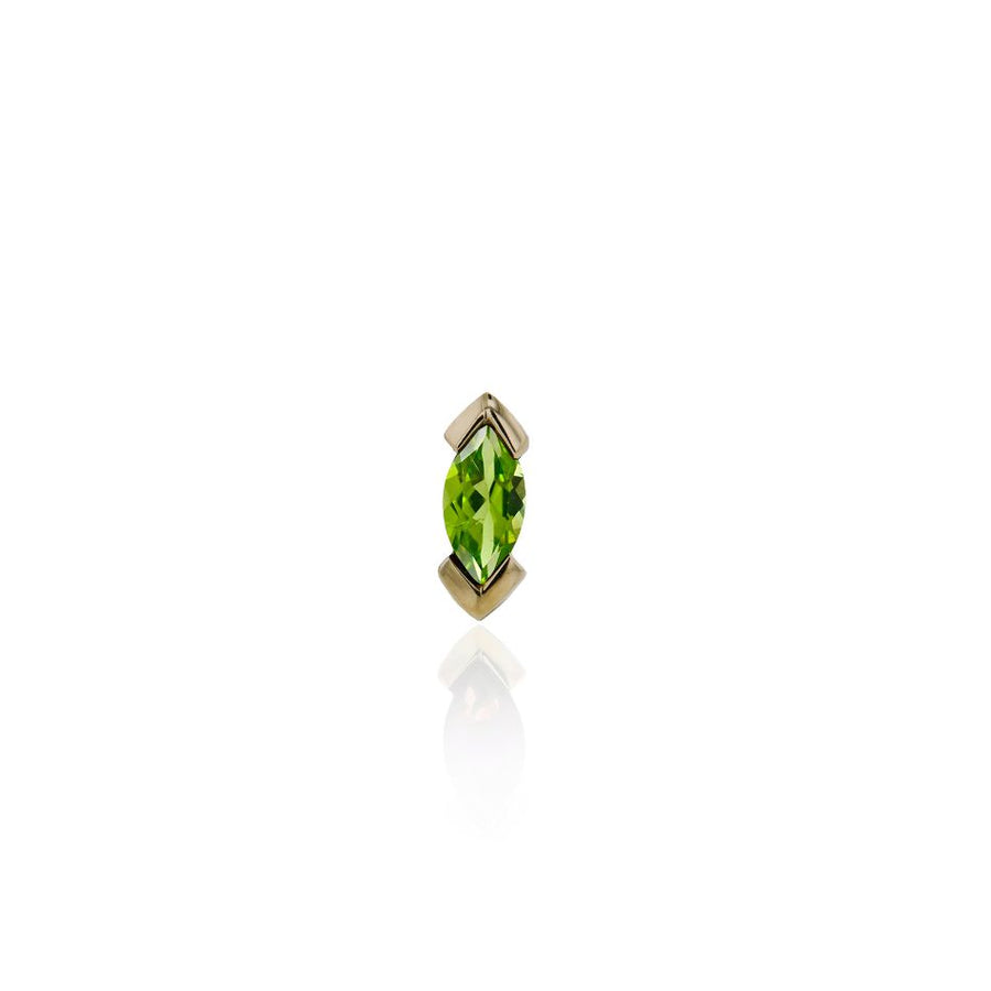 The V-Prong Marquise Stud