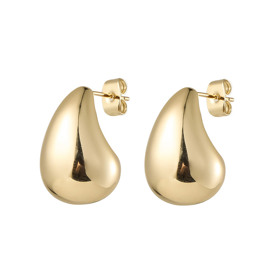 The Statement Curved Drop Studs