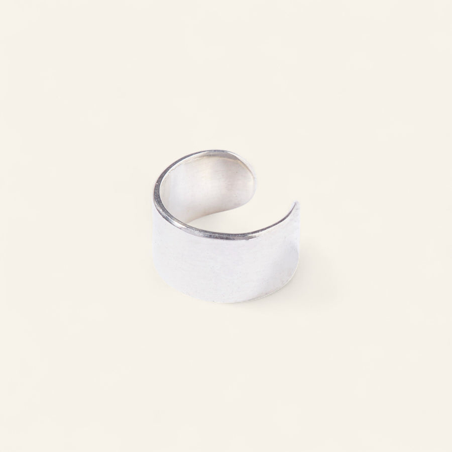 Silver Broad Cuff