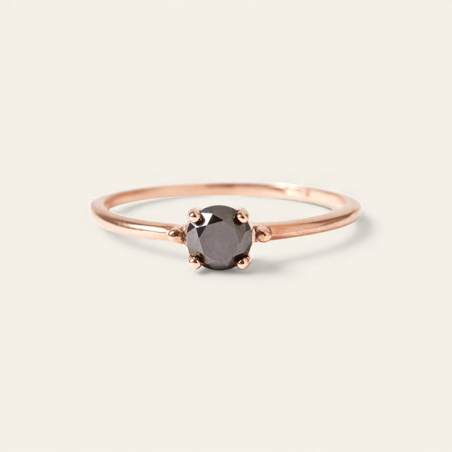 The Black Diamond Skinny Joy Ring