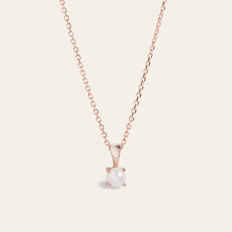 The Birthstone Necklace Peridot 9kt Yellow Gold