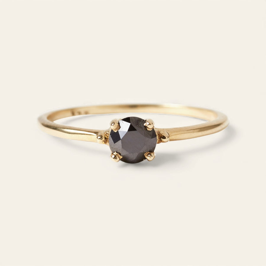 The Black Diamond Skinny Joy Ring