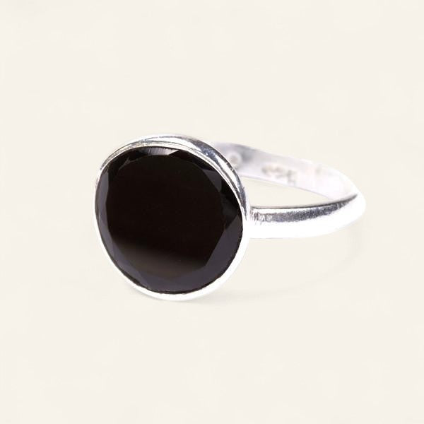 The Polki Gemstone Ring in Silver