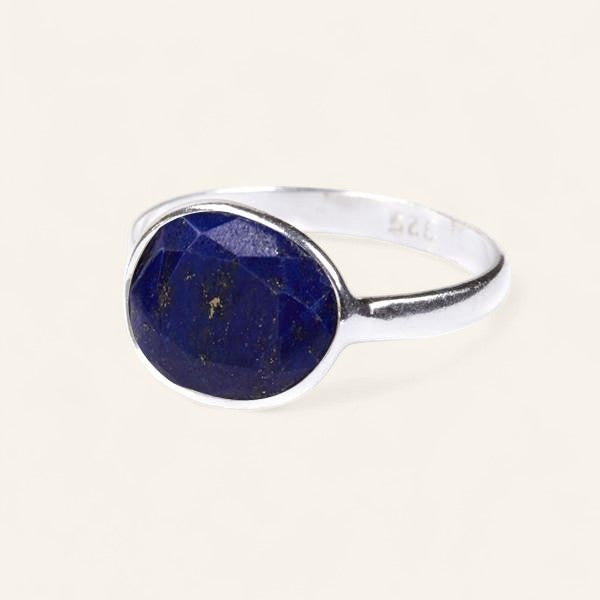 The Polki Gemstone Ring in Silver