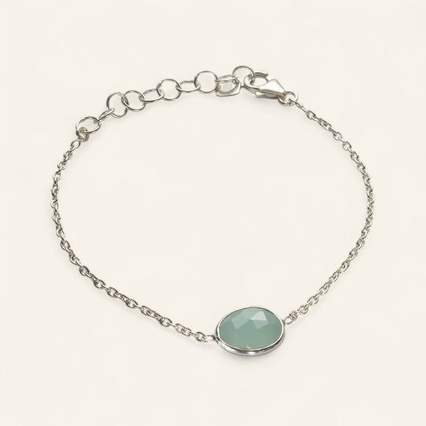 The Faceted Stone Bracelet
