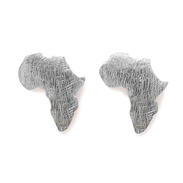 THE AFRICA STUDS IN SILVER