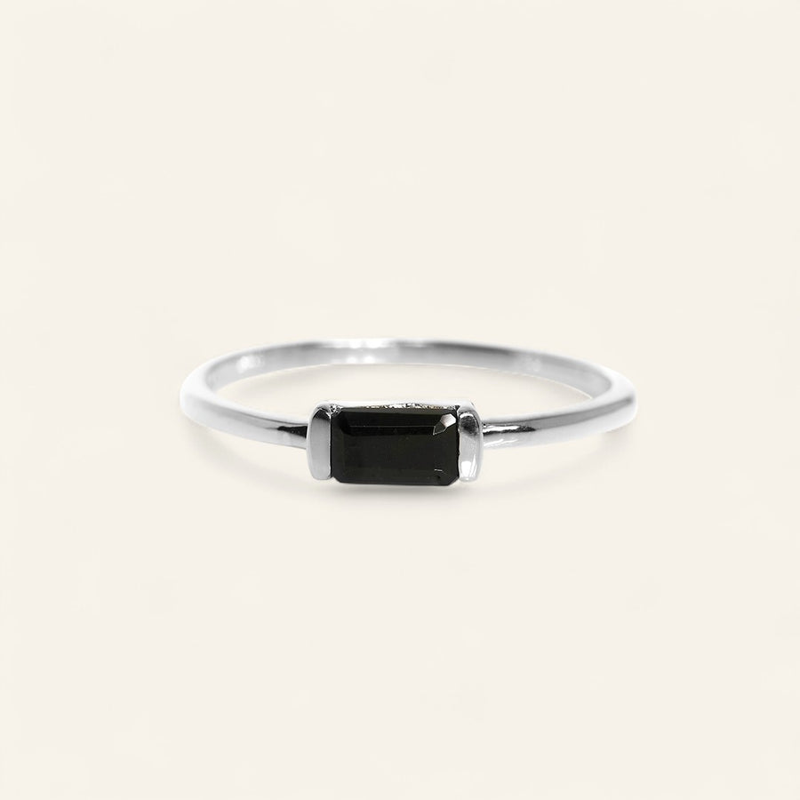 The Single Baguette Stacker Ring
