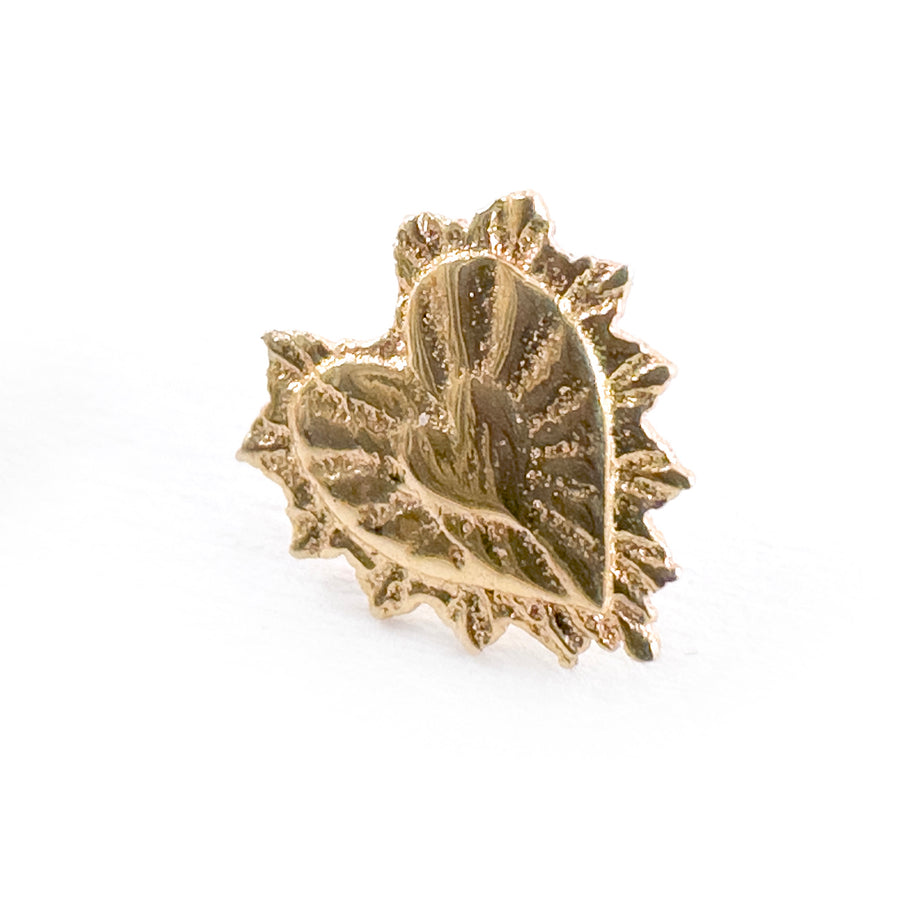 The 14kt Gold Heart Burst Top