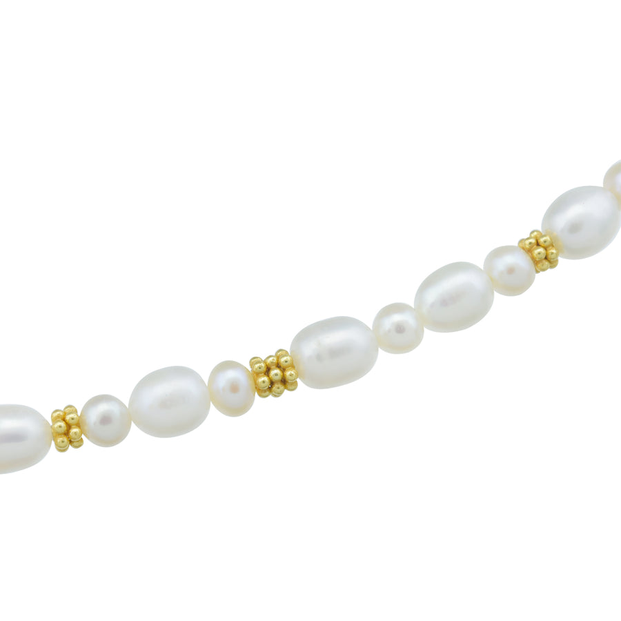 The T-Linked Pearl Necklace