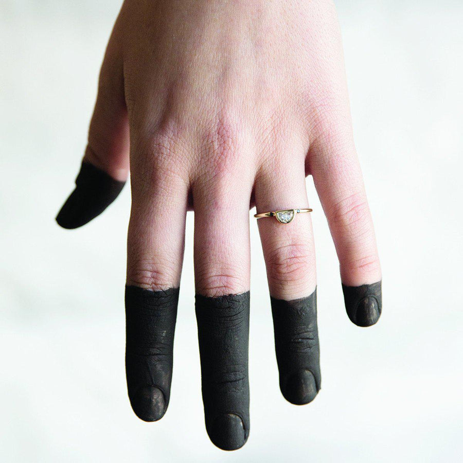 The Rising Moon Ring-Ring-Black Betty Design
