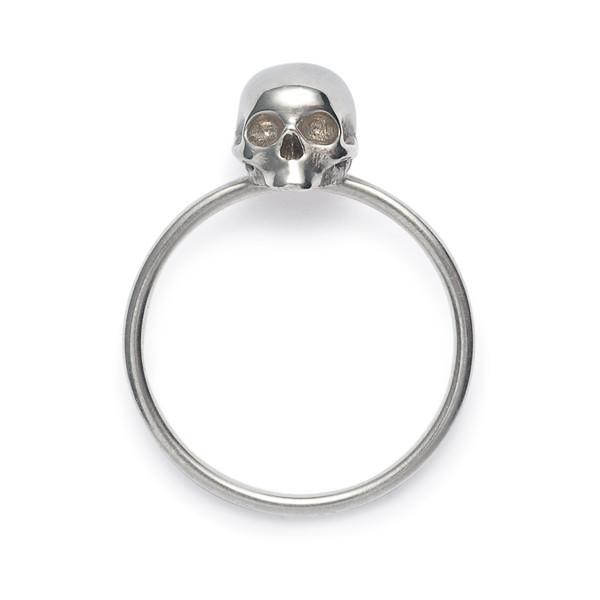 The Silver Skull Ring-Ring-Black Betty Design
