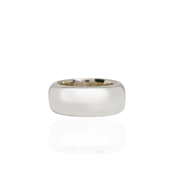 The 8mm Chunky Ring in Silver