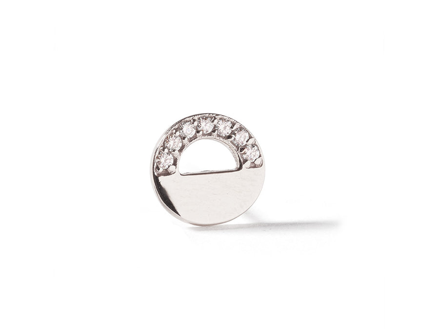 The Eclipse Stud in Silver
