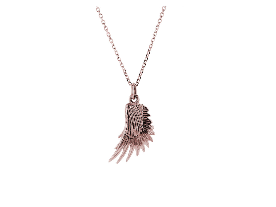 The Rose Gold Winged Necklace