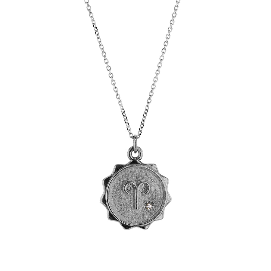 The Zodiac Necklace in Silver