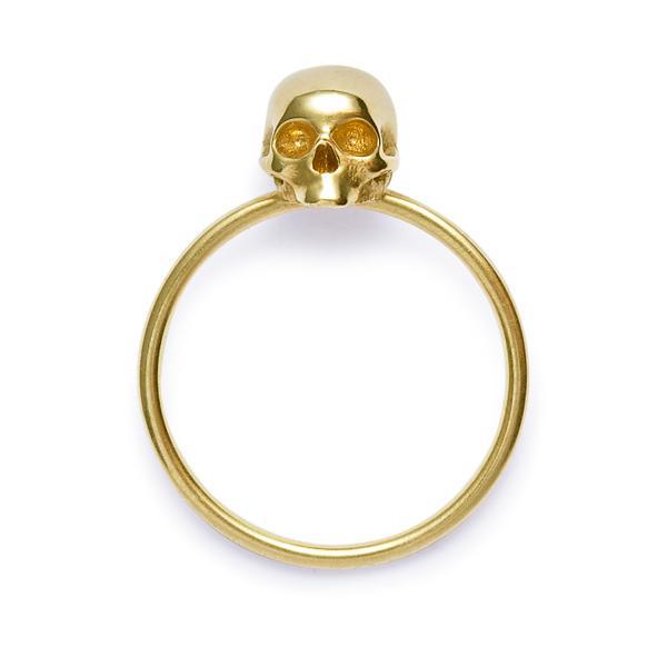 The Gold Skull Ring-Ring-Black Betty Design