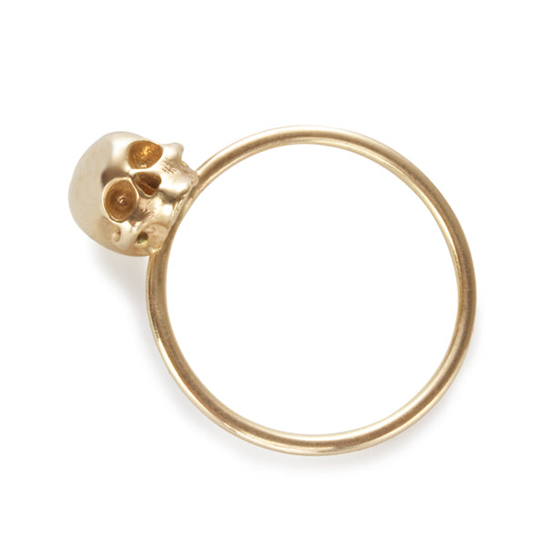The Gold Skull Ring