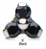The Titanium Tri CZ Stud Top -Threaded