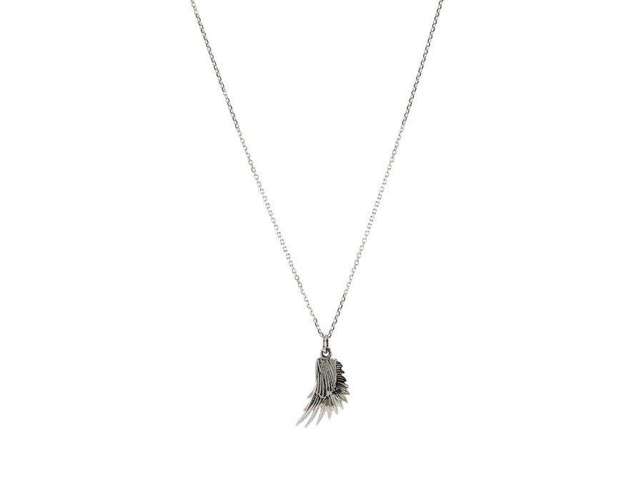 The Silver Winged Necklace