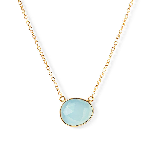 The Faceted Stone Necklace